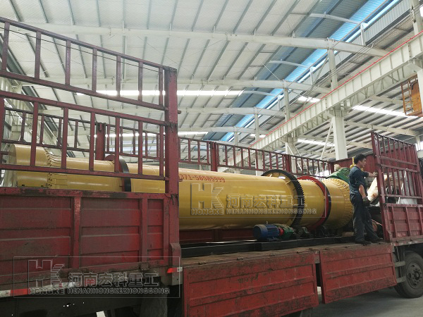   福建的用戶，你采購的雞糞烘干機(jī)已發(fā)貨，請注意查收